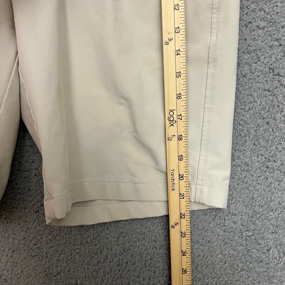 FootJoy Shorts Mens 35 Golf Tech Stretch Performance Beige Athletic Fit Casual - Picture 10 of 12